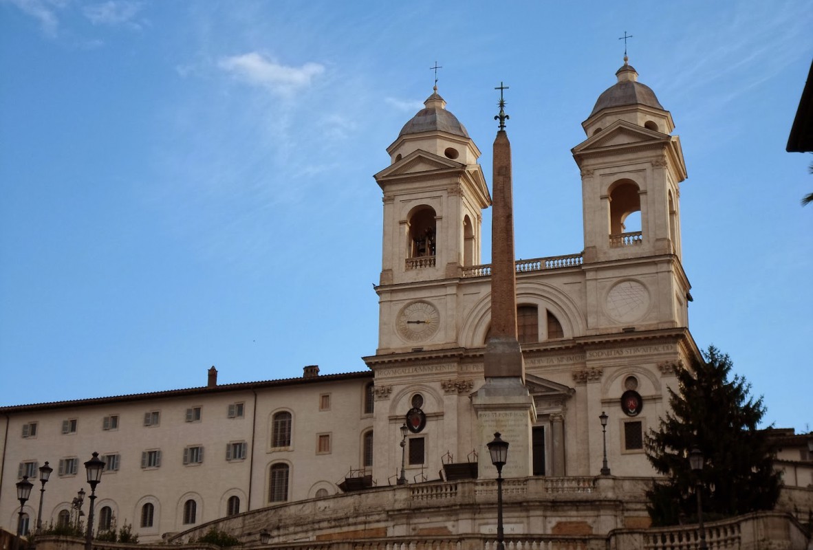 La Trinité des Monts à Rome, confiée à la Communauté de l’Emmanuel © Ecole du Sacré Cœur de la Trinité des Monts