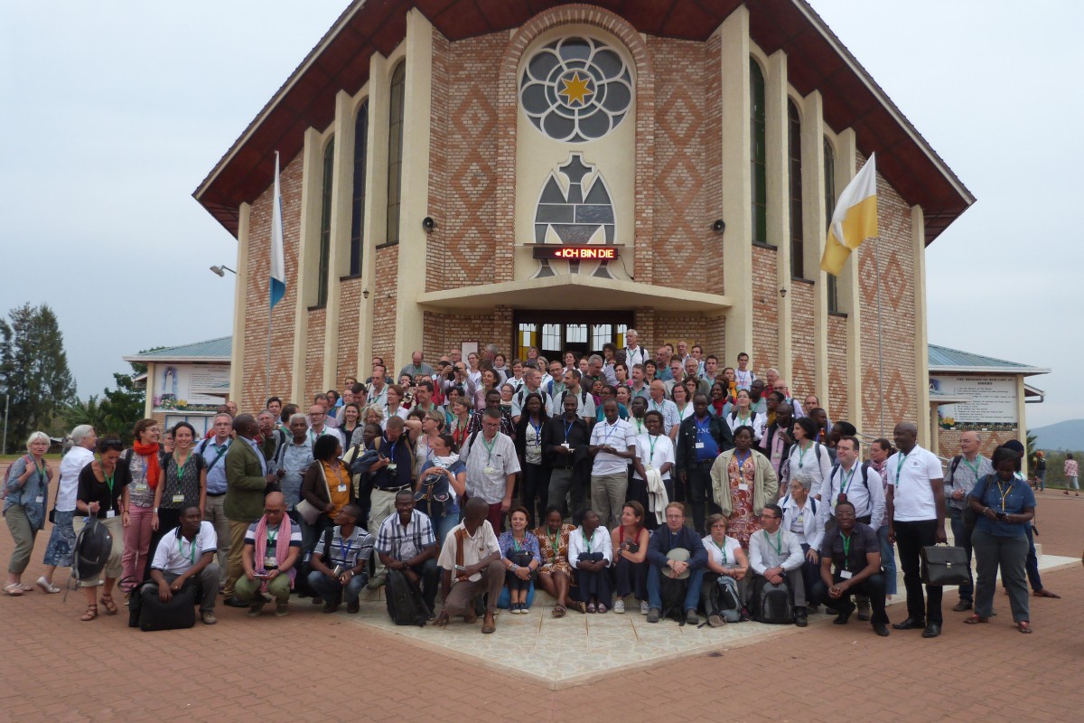 Session internationale au Rwanda : un avant-goût du ciel Les participants de la session internationale à Kibeho