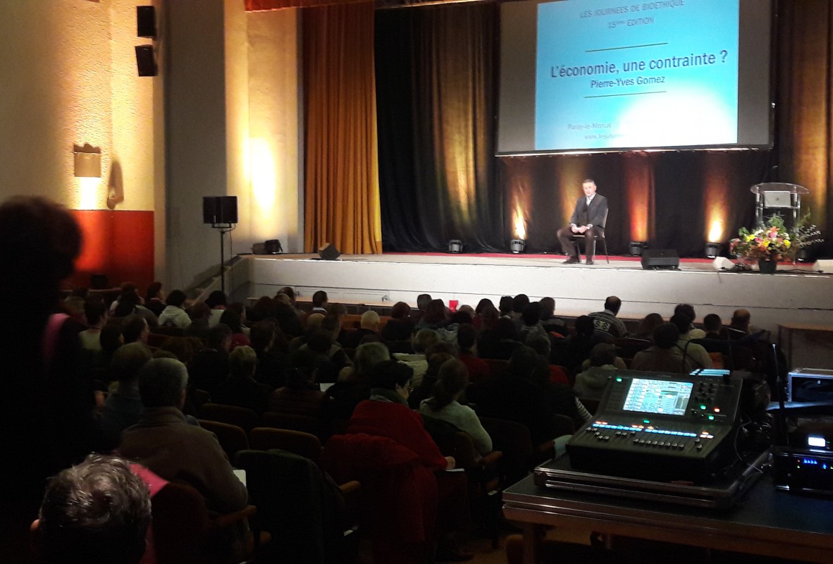 XVe Journées de bioéthique à Paray-le-Monial : La belle mission de manifester la vie ! Enseignement de Pierre-Yves Gomez