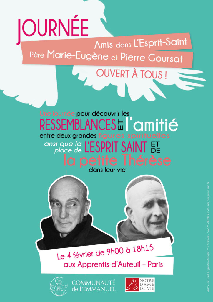 Journée Père Marie-Eugène de l’Enfant Jésus et Pierre Goursat colloque