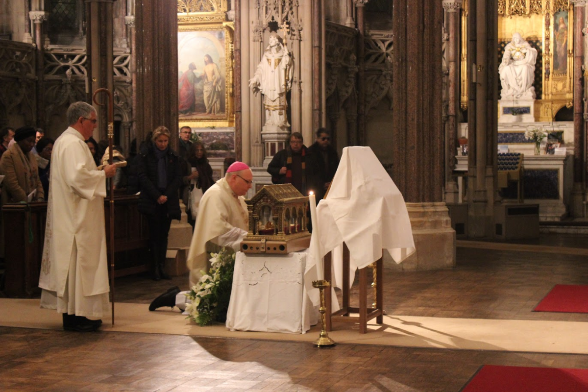 Mercy Mission - la Miséricorde en Mission à Londres ! Accueil des reliques et messe d’ouverture de la Mercy Mission 2