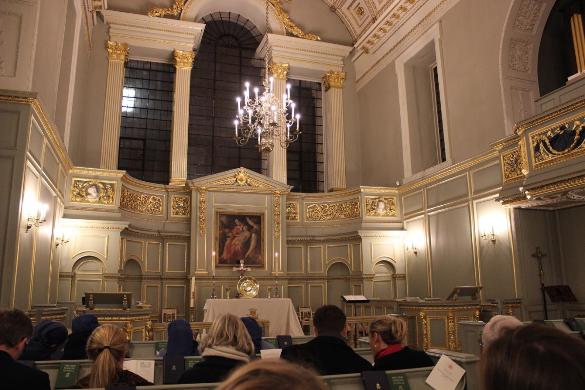 Mercy Mission - la Miséricorde en Mission à Londres ! St James Palace, celebration oecumenique – St Claude y avait celebré la messe
