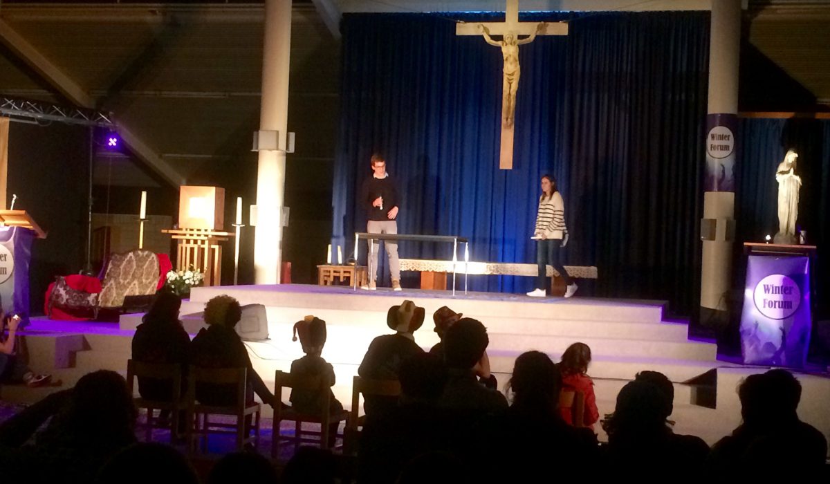 #WINTERFORUM2017 - 350 jeunes ont quitté leur divan ! Talent show