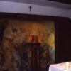 Des nouvelles de la Péniche Le tabernacle, l’autel et la fresque de la grande chapelle – 1998