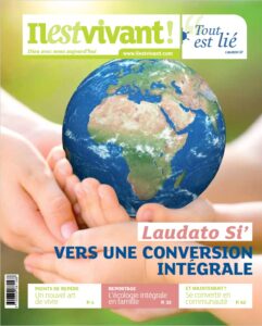 Il est vivant fait un numéro vert IEV laudato si