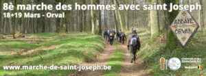 Orval entre bière et prière : 8e marche des hommes avec saint Joseph 17218408 774345089410682 6437006164408269957 o