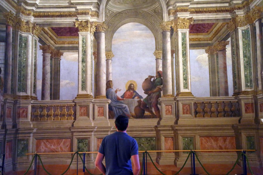 Album photos ROME Peinture de Cana dans le refectoire