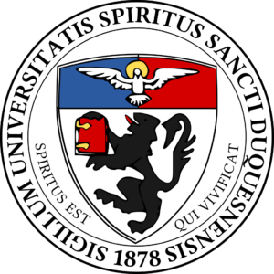 Le week-end des débuts du Renouveau Charismatique Seal of Duquesne University.svg