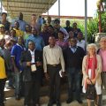 Nouvelles de la Communauté de l'Emmanuel - Janvier 2018 Frat Rwanda_Frères du Kivu avec Lison et Xavier Piot Correspondants pays