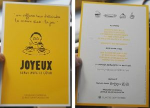 Un café pour changer le regard du monde sur le handicap Menu joyeux