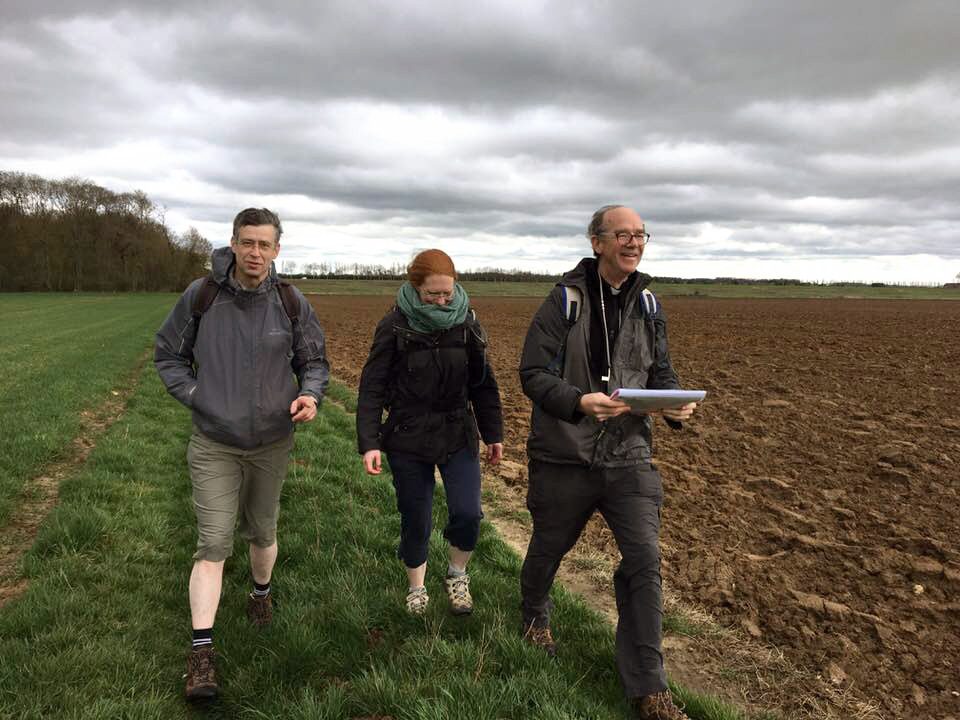 Mgr Philippe Christory en marche vers Chartres ! 30443556