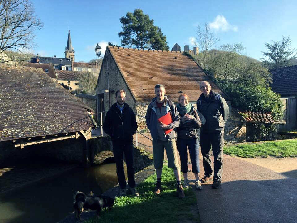 Mgr Philippe Christory en marche vers Chartres ! 30582445