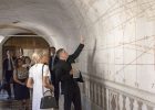 Visite de Brigitte Macron à la Trinité-des-Monts 2018-06-26 – Brigitte Macron à la Trinité des Monts – visite avec le Père Dominique-Marie David, recteur de la Trinité des Monts