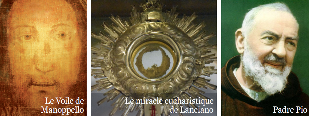 Un pèlerinage en Italie sur les traces des miracles et signes donnés par Dieu Illustration Pele IEV