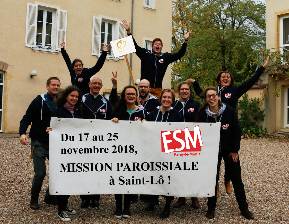 « Ouvrons les Cœurs » : l’ESM de Paray-le-Monial en mission à Saint Lô fin novembre 2018 Photo article Emmanuel newsletter