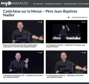 4 vidéos qui vont vous faire vivre la messe autrement Playlist Nadler catecheses