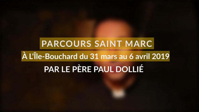 Quelques propositions pour avancer vers Pâques Parcours saint Marc 19