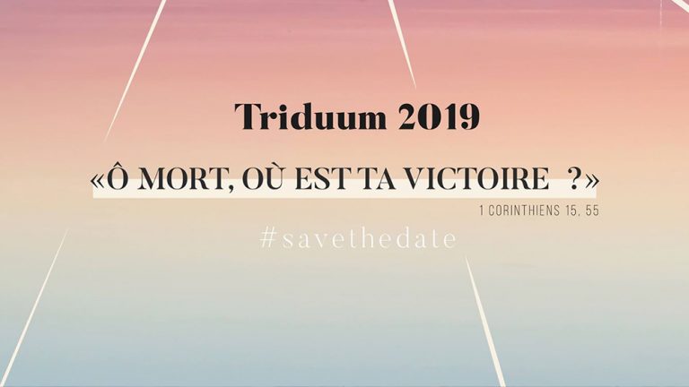 Quelques propositions pour avancer vers Pâques Triduum jeunes 19