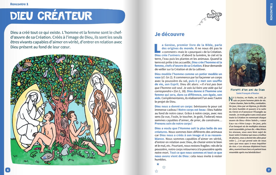 La deuxième année du catéchisme de la Communauté de l'Emmanuel est disponible ! Cate B enfants