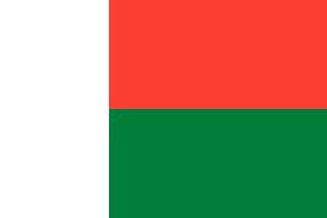 Le Pape en Afrique : "Un temps pour goûter l'universalité de l’Église" Drapeau Madagascar