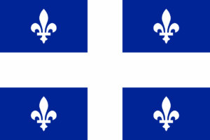 3 nouvelles fraternités de sœurs consacrées dans l'Emmanuel Drapeau Quebec.svg