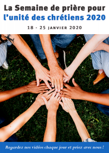 8 jours de prière pour l'unité des chrétiens avec Charis Week of Prayer banner FR