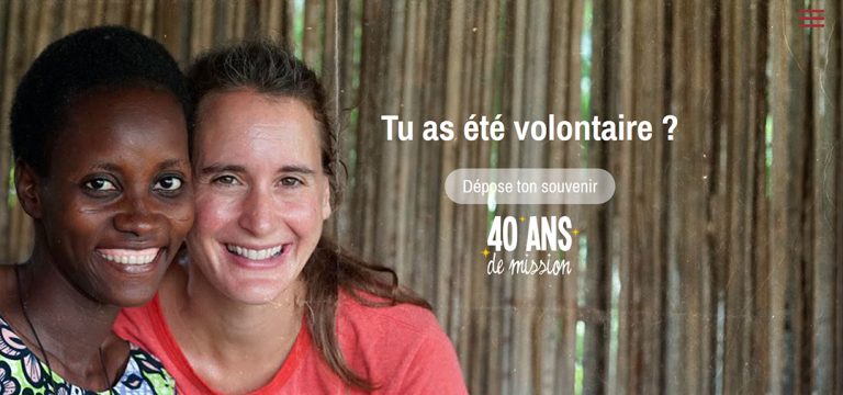 Fidesco fête ses 40 ans de mission Souvenir Volontaire Fidesco 40 ans
