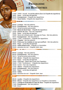 Une rencontre de Paray pour les jeunes baptisés rencontres programme 2021 Paray