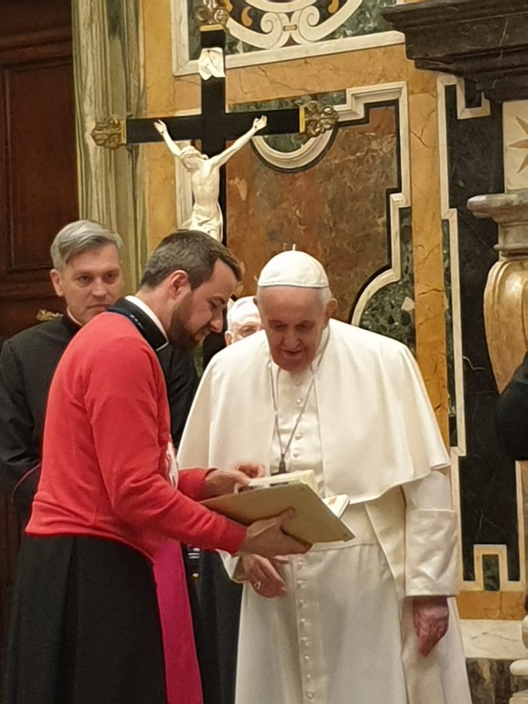 « Répondre à la miséricorde de Dieu » - Fidesco rencontre le pape Fidesco Pape 1