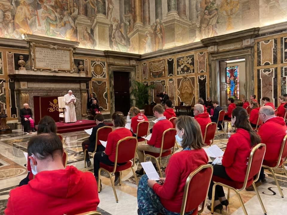 « Répondre à la miséricorde de Dieu » - Fidesco rencontre le pape Fidesco Pape 4