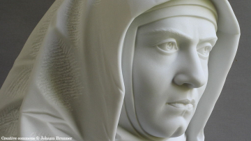 Vignette Edith Stein statue creative commons Johann Brunner