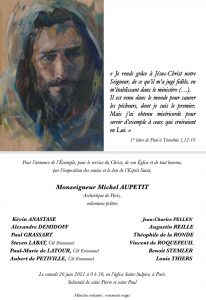 Ordinations sacerdotales et diaconales 2021 FP ordination PM de Latour complet