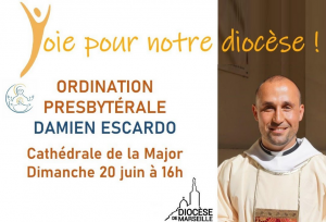 Ordinations sacerdotales et diaconales 2021 Ordination Damien Escardo Marseille diocese