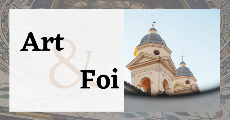 Art & Foi : un séjour à Rome, hors des sentiers battus Vignette Facebook Art et foi 2021 TDM