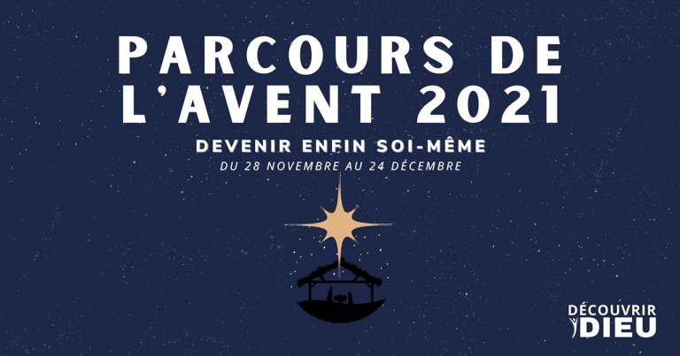 Devenir enfin soi-même, un parcours pour l’Avent 2021 avec Découvrir-Dieu Vignette Facebook Parcours avent DD 2021