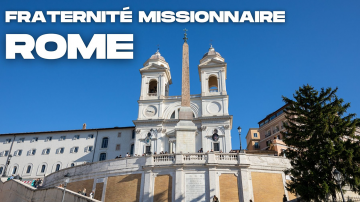 Vignette Facebook Fraternite missionnaire Rome TDM