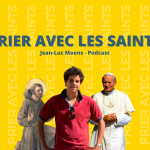 "Prier avec les saints", le nouveau podcast de Découvrir-Dieu Vignette Facebook Prier saints DD