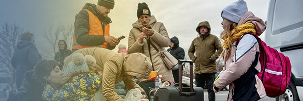 Fidesco lance une aide exceptionnelle pour soutenir les réfugiés ukrainiens accueillis en Pologne bandeau ukraine