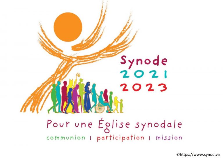 La phase nationale du synode sur la synodalité se termine pour l'Eglise de France Logotype Synode 2021 2023 0