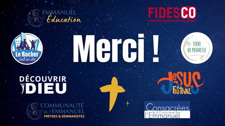 Revivez en vidéo la soirée de soutien "Pour que le Monde espère !" Merci