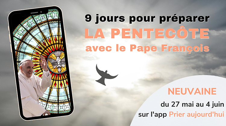 L’Esprit Saint qui donne la vie - Neuvaine jour 1 Visuel Neuvaine pentencote pape 2022