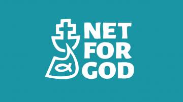 Vignette Facebook Net for God bleu iev356