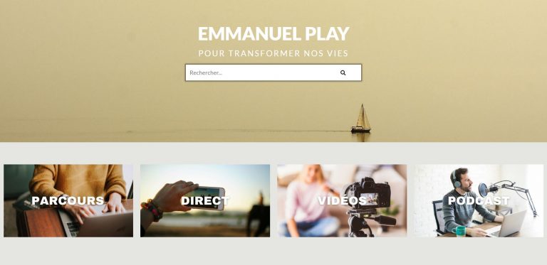 3 grands projets sur Emmanuel Play pour l'année qui vient Capture home Eplay