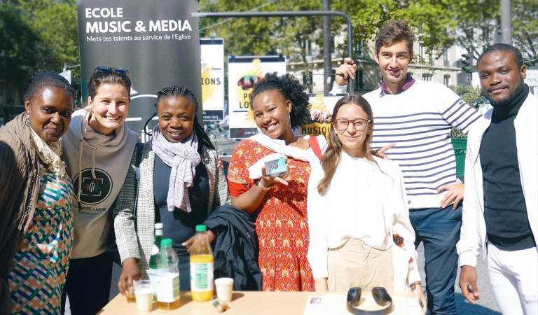 « J'avais le désir d'évangéliser et j'aimais beaucoup la musique » Ecole music media 21 22