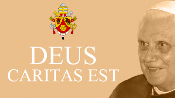 Vignette Facebook Deus Caritas est Benoit XVI